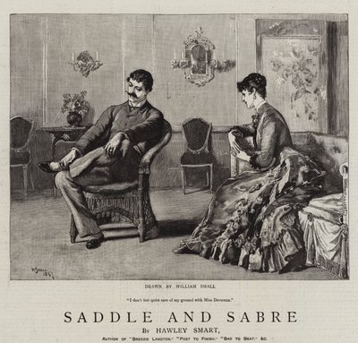 Saddle and Sabre by William Small